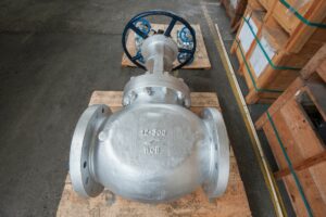 Valve that needs hardness test industrial valve service